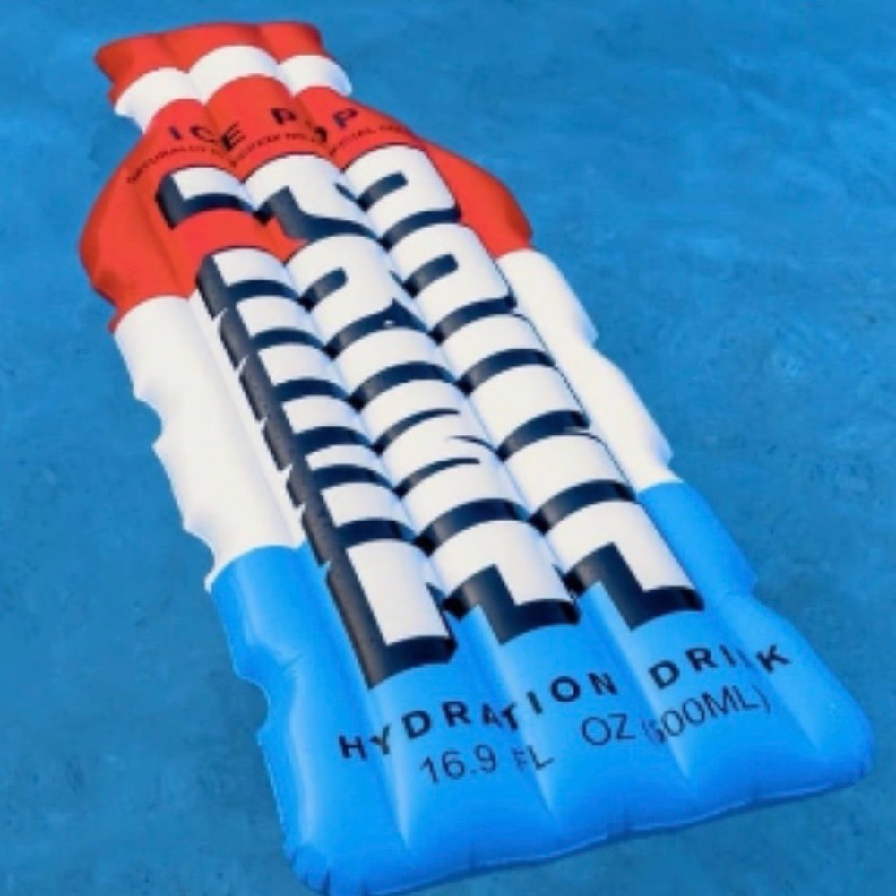 Prime Hydration Inflatable Pool Float - Blue/Red/White